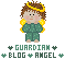 Awww, so cute!  My blog's guardian angel. ...Pixel by Oserrato.